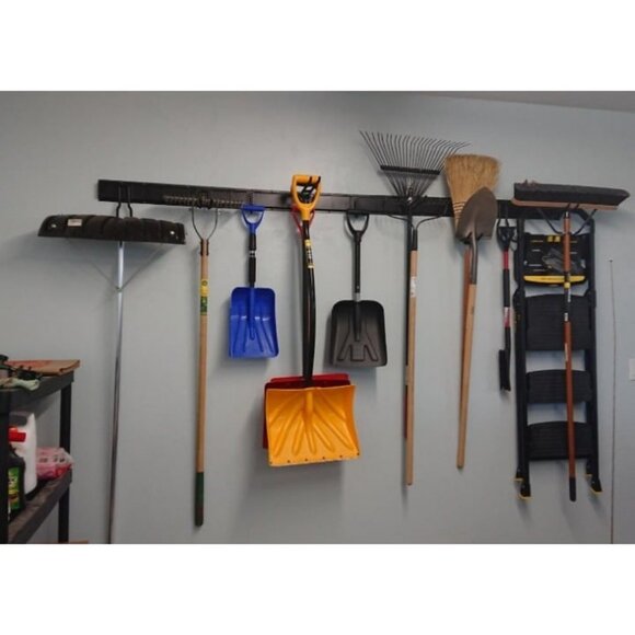 13 PCS Tool Storage Rack, 64 Inches Adjustable Garage Organization Wall - Picture 3 of 3